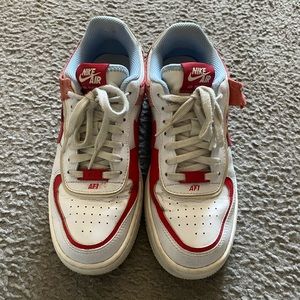 Nike Air Force 1 Low Shadow (cracked leather) Wmns